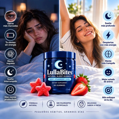 Lullabites™ – Gomitas para Dormir Mejor 🌙😴