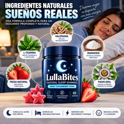Lullabites™ – Gomitas para Dormir Mejor 🌙😴